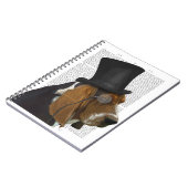 Carnet Basset Hound, Hound officiel et Casquette (Côté gauche)