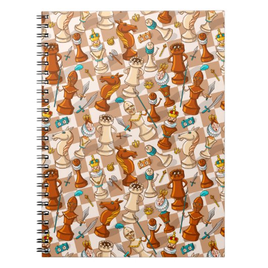 Carnet bataille d'échecs (Devant)