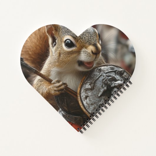 Carnet Bataille d'écureuils (Dos)