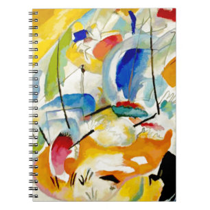 Carnet Bataille navale de Kandinsky 1913