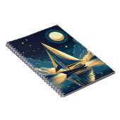 Carnet Bateau à voile la nuit (Côté Droit)
