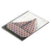 Carnet Bateau à voile Origami sur papier design Star (Côté gauche)