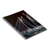 Carnet Bateau à voile - Photo Abstraite (Côté Droit)