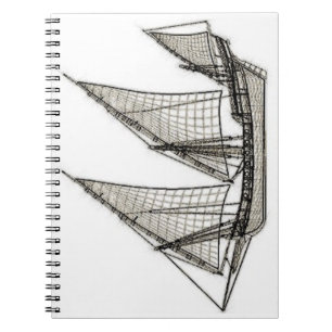 Carnet bateau à voile pirate