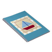 Carnet Bateau à voile pour enfants par Chariklia Zarris (Côté Droit)