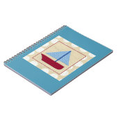 Carnet Bateau à voile pour enfants par Chariklia Zarris (Côté gauche)