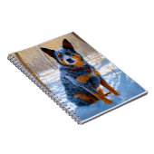 Carnet Bateau Australien Laisser neiger Noël (Côté Droit)