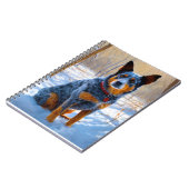 Carnet Bateau Australien Laisser neiger Noël (Côté gauche)