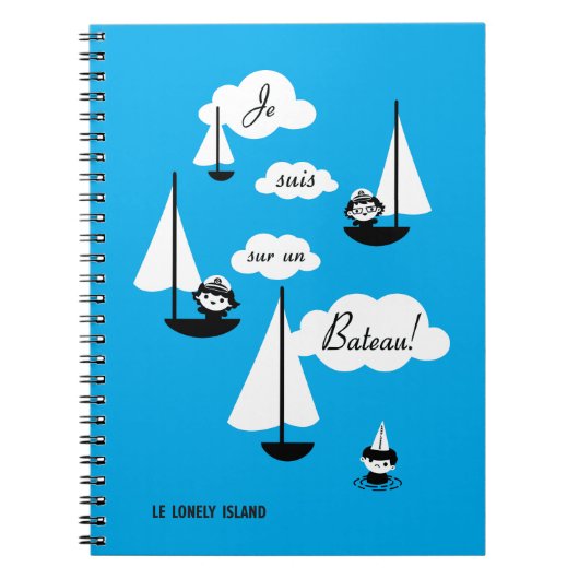Carnet Bateau de l'ONU de sur de suis de Je ! (Devant)