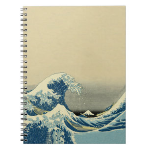 Carnet Bateau de mer des vagues vintages