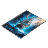 Carnet Bateau de navigation de fantasy épique tempête océ (Côté gauche)