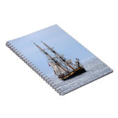 Carnet Bateau de pêche nautique Ciel bleu (Côté Droit)