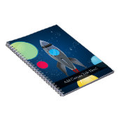 Carnet Bateau de Rocket d'espace extra-atmosphérique (Côté Droit)