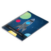 Carnet Bateau de Rocket d'espace extra-atmosphérique (Côté gauche)