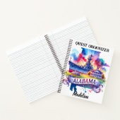 Carnet Bateau historique et côte de l'Alabama (Intérieur)