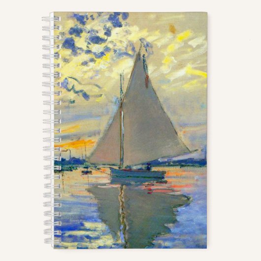 Carnet Bateau Monet au Petit-Gennevilliers (Recto)