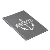 Carnet Bateau Nom Ancre Cruise Scrapbook (Côté Droit)