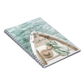 Carnet Bateau océan calme sérénité (Côté Droit)
