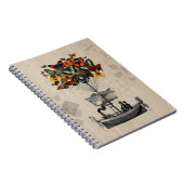 Carnet Bateau papillon 2 (Côté Droit)