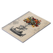 Carnet Bateau papillon 2 (Côté gauche)