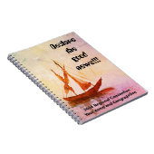 Carnet Bateau Watercolor - Convention JW 2024 (Côté Droit)