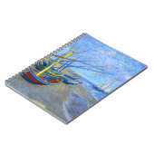 Carnet Bateaux De Pêche Plage Saintes-Maries Van Gogh Fin (Côté gauche)