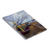 Carnet Bateaux de pêche sur la plage (Côté Droit)