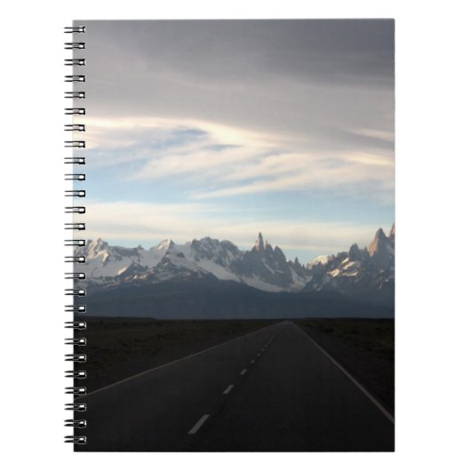 Carnet Bâti Fitz Roy et chaîne des Andes (Devant)