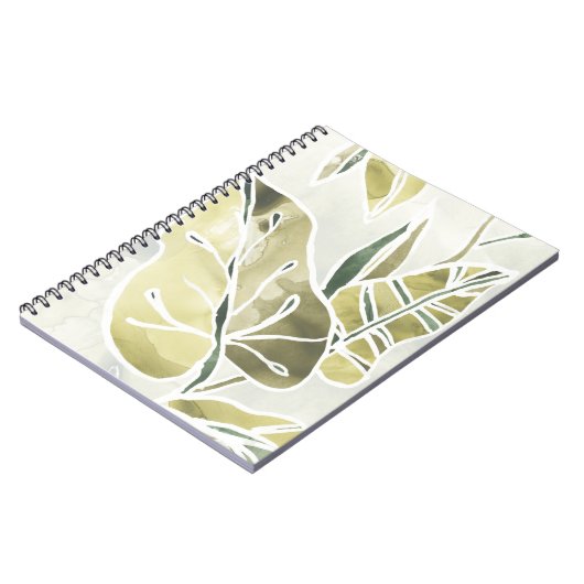 Carnet Batik Feuille (Côté gauche)