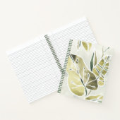 Carnet Batik Feuille (Intérieur)