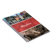 Carnet Batik Nom et Collage de photos (Côté Droit)