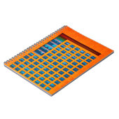 Carnet Bâtiment bleu et orange (Côté gauche)