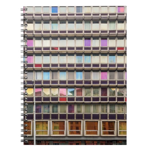 Carnet Bâtiment coloré (Devant)