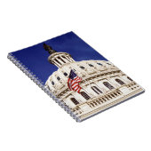 Carnet Bâtiment de capitol des USA, Washington DC (Côté Droit)