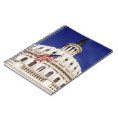 Carnet Bâtiment de capitol des USA, Washington DC (Côté gauche)