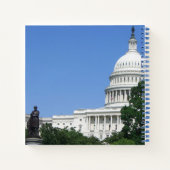 Carnet Bâtiment du Capitole à Washington DC (Dos)