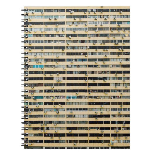 Carnet Bâtiment en béton Brown et blanc (Devant)