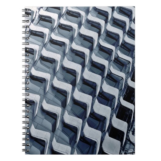 Carnet Bâtiment en hauteur gris (Devant)