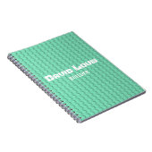 Carnet Bâtiments turquoise (Côté Droit)