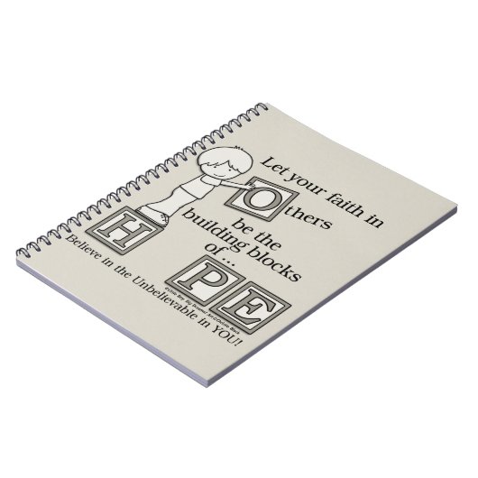 Carnet Bâtir des blocs d'espoir (Côté gauche)