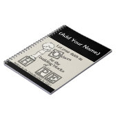 Carnet Bâtir des blocs d'ESPOIR - Personnaliser (Côté gauche)