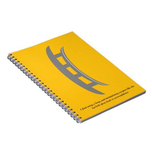 Carnet Bat'leth Spiral Notebook (Côté Droit)