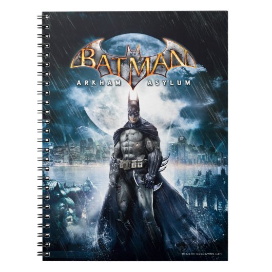 Carnet Batman: Arkham Asylum | Game Cover Art (Devant)