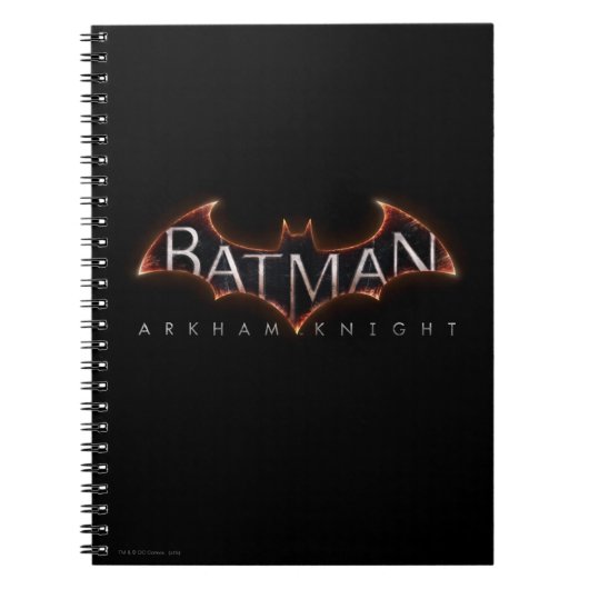 Carnet Batman Arkham Knight Logo (Devant)