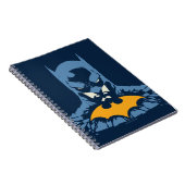 Carnet Batman Bust brisé Avec Logo Or (Côté Droit)