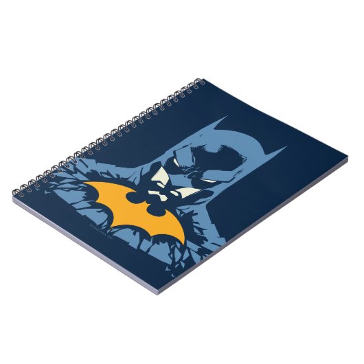 Carnet Batman Bust brisé Avec Logo Or (Côté gauche)