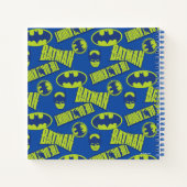 Carnet Batman - Le Motif du Chevalier foncé (Dos)