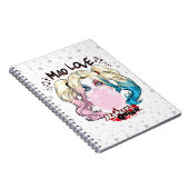 Carnet Batman | Mad Love Harley Quinn Chewing Bubble Gum (Côté Droit)