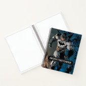 Carnet Batman quittant la grotte des chauves-souris (Intérieur)