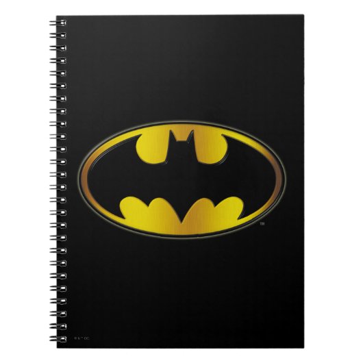 Carnet Batman Symbol | Oval Gradient Logo (Devant)
